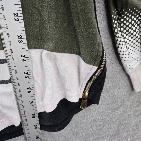 Grand Prix Men Shirt Large Green Contender Racing Graphic Long‎ Sleeve - Picture 5 of 10